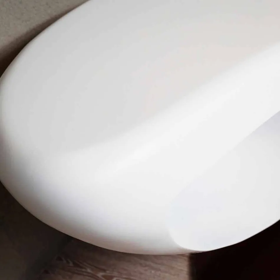 Modernt design skrivbord Boomerang gjord i Italien Viadurini