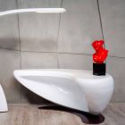 Modernt design skrivbord Boomerang gjord i Italien Viadurini
