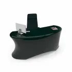 Modern Design Desk Ely Made i Italien Viadurini