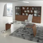 Executive skrivbord av Andrea Stramigioli - Butterfly Viadurini