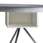 Executive skrivbord av Karim Rashid i polyuretan - James Viadurini