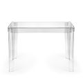Transparent plexiglas skrivbord modern design tillverkad i Italien - Vichy