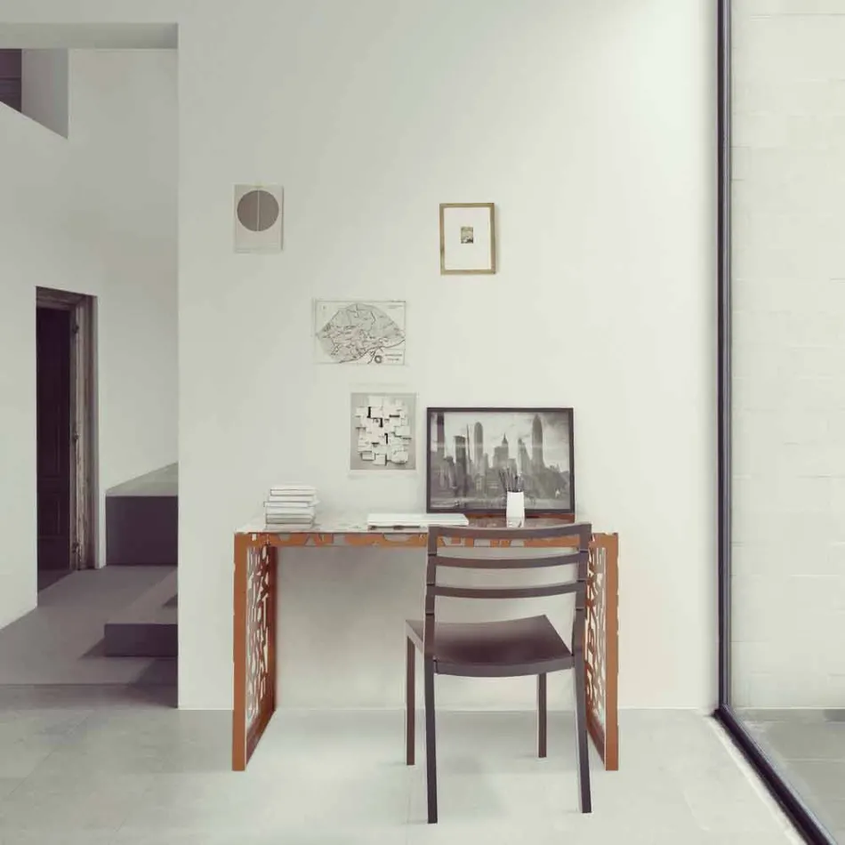 Desk Kattedra Letters &quot;Ett vattenfall&quot; 120x65x75 Mabele Viadurini