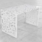 Desk Kattedra Letters &quot;Ett vattenfall&quot; 120x65x75 Mabele Viadurini