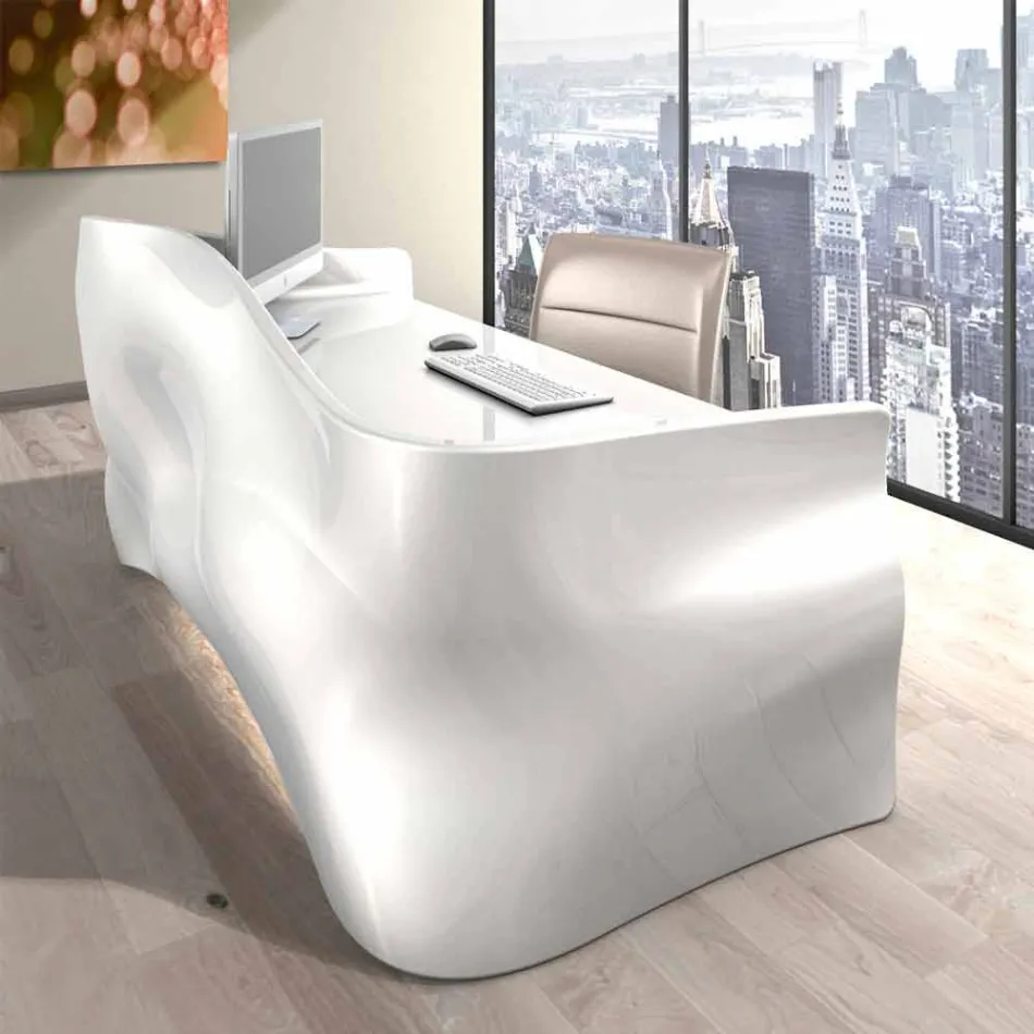 Velo modernt skrivbord, tillverkat i Italien Viadurini