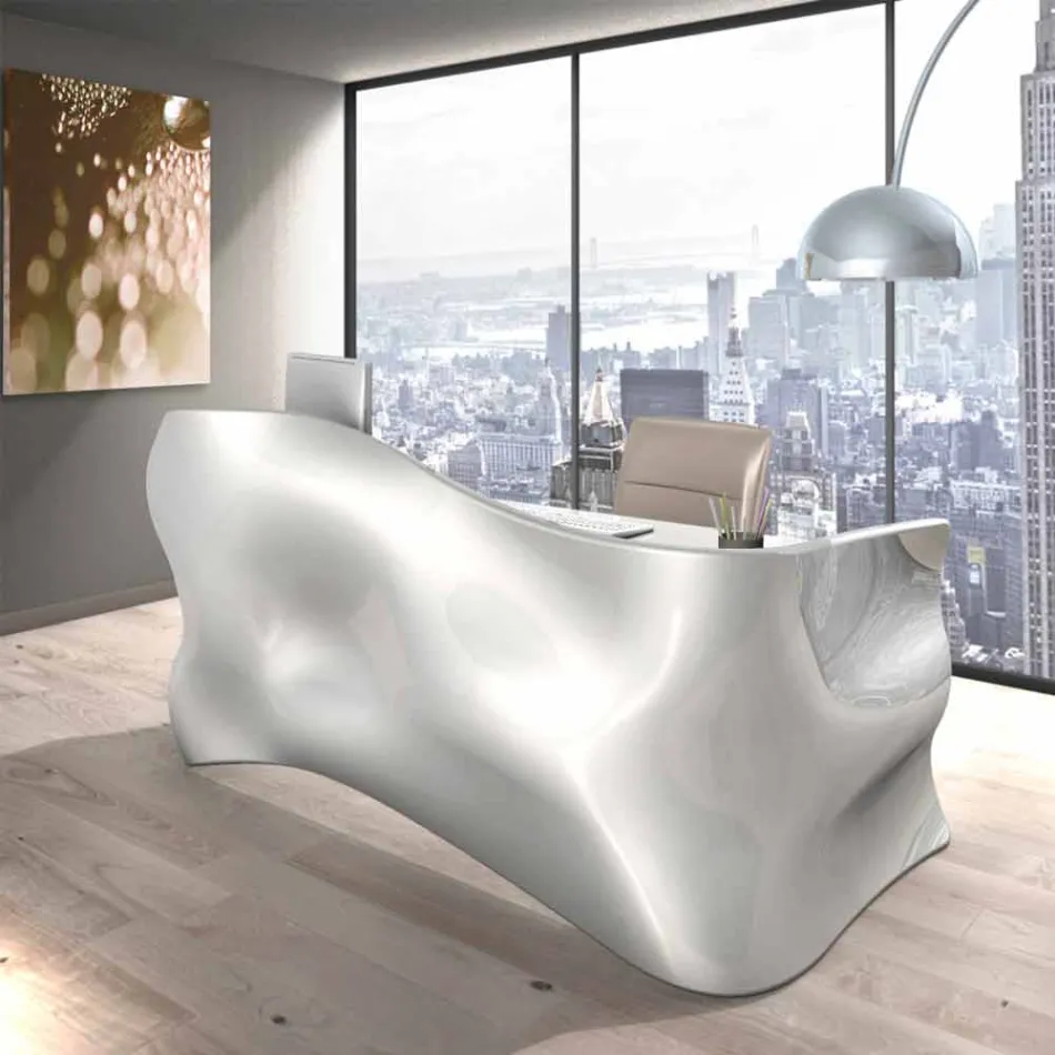 Velo modernt skrivbord, tillverkat i Italien Viadurini