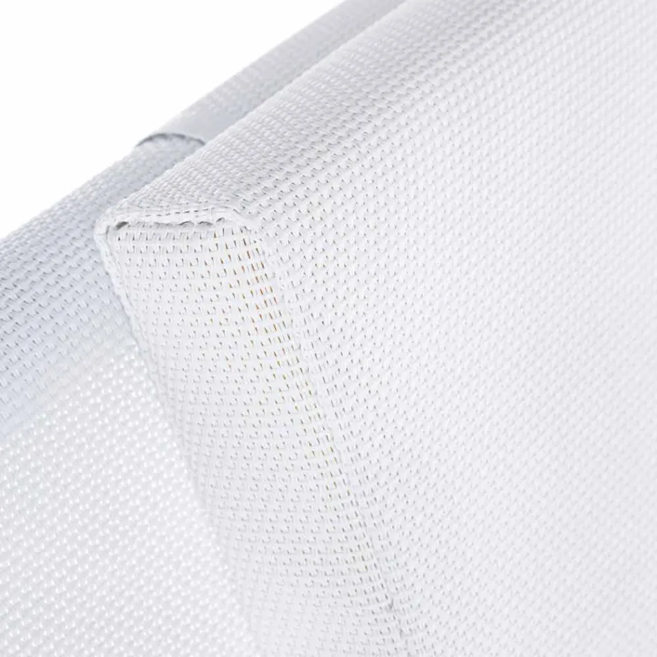 Solstol utomhus i aluminium med sittplats i textilene, 4 delar - Kailua Viadurini