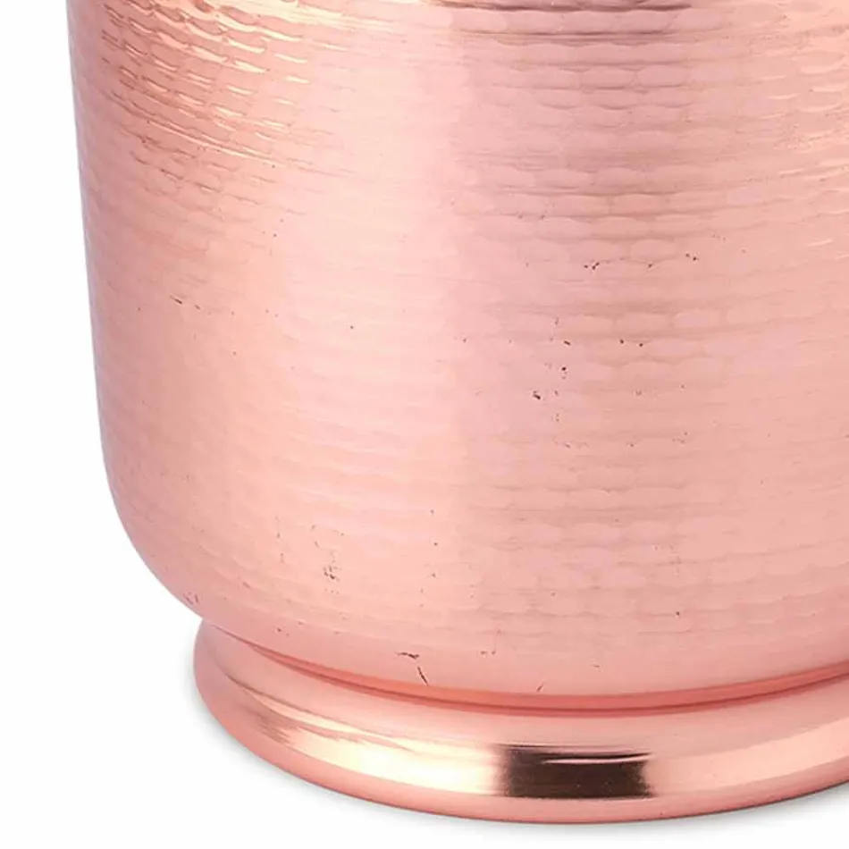 Ice Bucket Wine Design i polerad koppar eller grön 20 cm - Gennarino Viadurini