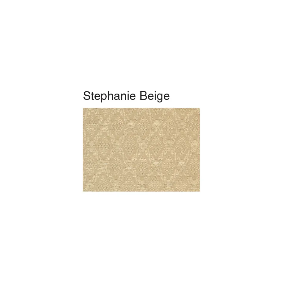 Klassisk stol i trä och sits i tygdesign Made in Italy - Baptiste Viadurini