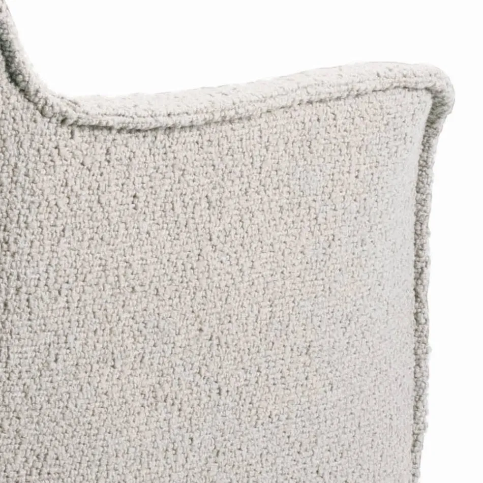 Stol med armstöd med stoppad sits och stålben Tillverkad i Italien - Ascoli Viadurini