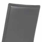 Becca modern design högback stol, tillverkad i Italien Viadurini