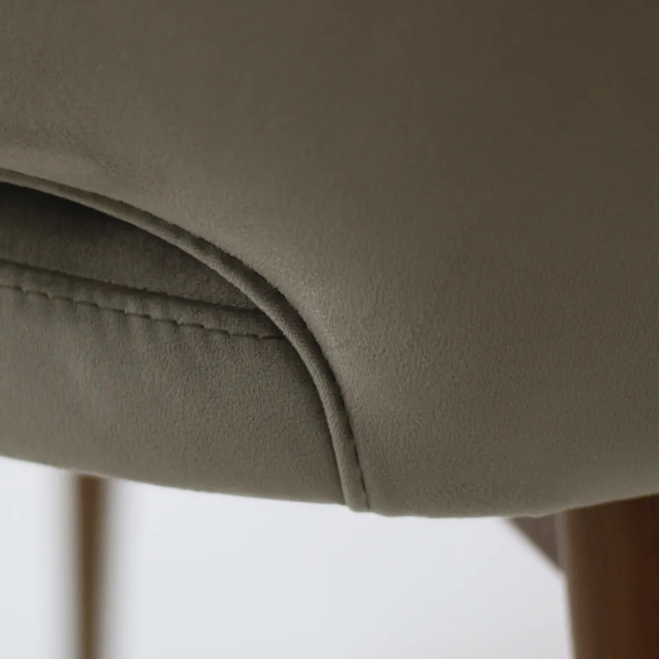 Stol med helklädd sits och ryggstöd Tillverkad i Italien - Adria Viadurini