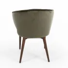 Stol med helklädd sits och ryggstöd Tillverkad i Italien - Adria Viadurini