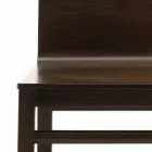 Stol med askstruktur och ekskal Tillverkad i Italien - Emilia Viadurini