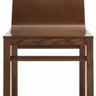 Stol med askstruktur och ekskal Tillverkad i Italien - Emilia Viadurini