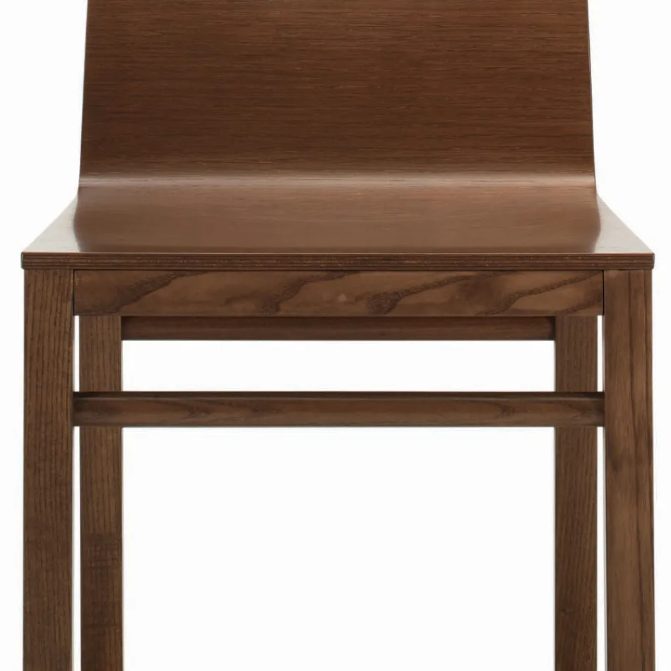 Stol med askstruktur och ekskal Tillverkad i Italien - Emilia Viadurini