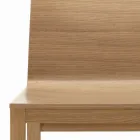 Stol med askstruktur och ekskal Tillverkad i Italien - Emilia Viadurini