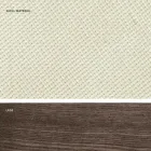 Design köksstol i trä och tyg tillverkad i Italien, Egizia Viadurini