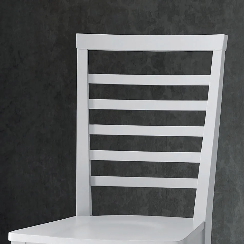 Italiensk design Köksstol i massiv bok - Jeanine Viadurini