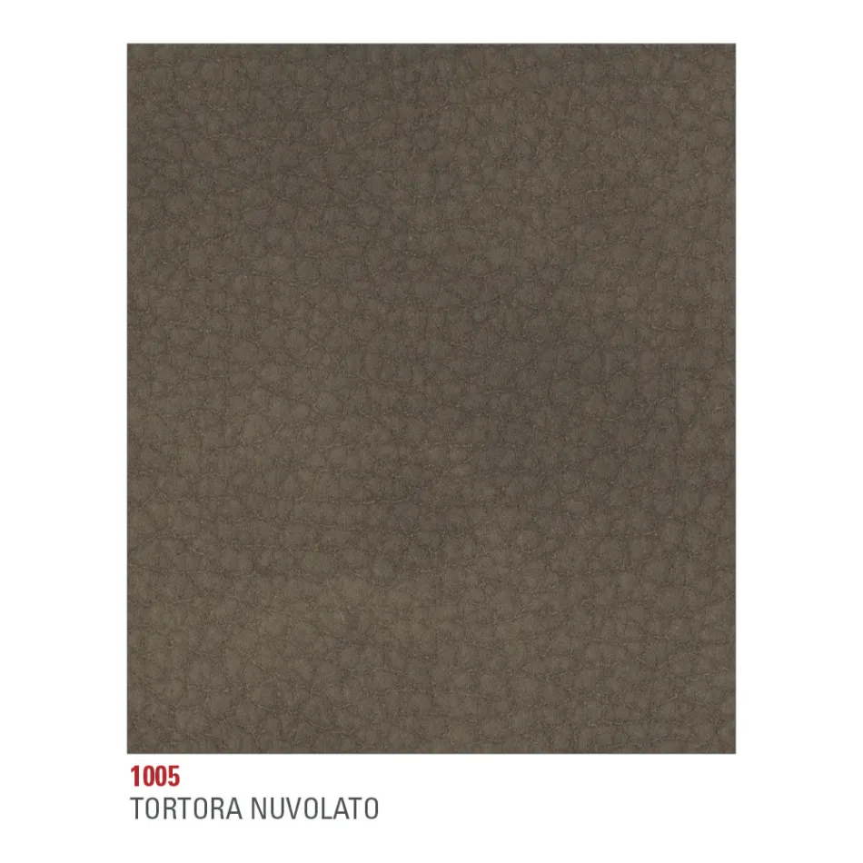 Köksstol helt klädd i ekologiskt läder tillverkad i Italien, 2 delar - Maria Viadurini