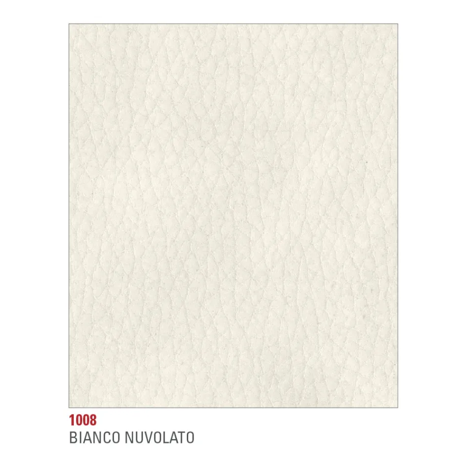 Köksstol helt klädd i ekologiskt läder tillverkad i Italien, 2 delar - Maria Viadurini