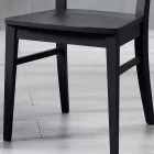 Köksstol massiv bokträ Elegant italiensk design - Rosita Viadurini