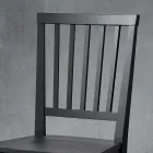 Köksstol massiv bokträ Elegant italiensk design - Rosita Viadurini