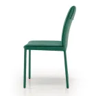 Köksstol klädd i tyg Made in Italy 4 delar - Monnalisa Viadurini