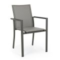 Stapelbar utomhusstol i målad aluminium, Homemotion, 4 stycken - Vicki