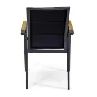 Utomhusstol i aluminium med dubbla lager textilene - Excursion Viadurini