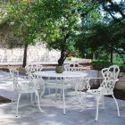 Utomhusstol i matt finish lackerad aluminium, 2 stycken - Casiro Viadurini