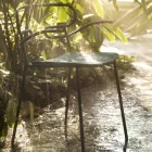 Utomhusstol i metall och polyuretan Tillverkad i Italien, 2 delar - Trosa Viadurini