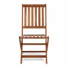 Fällbar utomhusstol i akaciaträ, 2 delar - Grima Viadurini