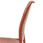 Trädgårdsstol i målad metall Made in Italy 2 delar - Synergy Viadurini