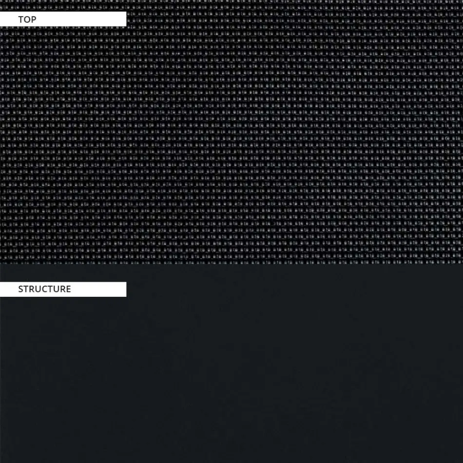 Trädgårdsstol i textilen och aluminium bas Tillverkad i Italien - Milanka Viadurini