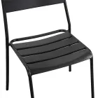 Trädgårdsstol tillverkad helt i metall - Band Viadurini