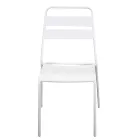 Trädgårdsstol tillverkad helt i metall - Band Viadurini