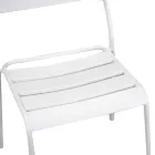 Trädgårdsstol tillverkad helt i metall - Band Viadurini