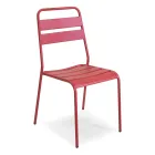 Trädgårdsstol tillverkad helt i metall - Band Viadurini