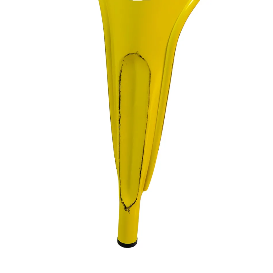 Inomhus- och utomhusstol av järn i olika färger - Brevpapper Viadurini