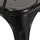 Inomhus- och utomhusstol av järn i olika färger - Brevpapper Viadurini