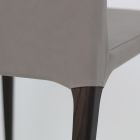 Inomhusstol i ask och konstläder Tillverkad i Italien - Floki Viadurini