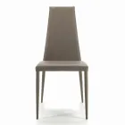 Inomhusstol helt vadderad och klädd Tillverkad i Italien - Trieste Viadurini