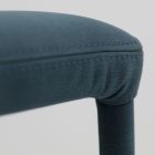 Matstol helt klädd i konstläder Tillverkad i Italien - Eloi Viadurini