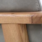 Matstol med armstöd i ask Tillverkad i Italien - Betsy Viadurini