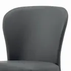 Matstol med sits och stoppade ben Tillverkad i Italien - Verona Viadurini