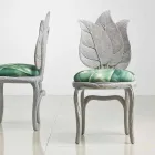 Ordförande för modern design vadderad lunch, tillverkade i Italien, Daniel Viadurini