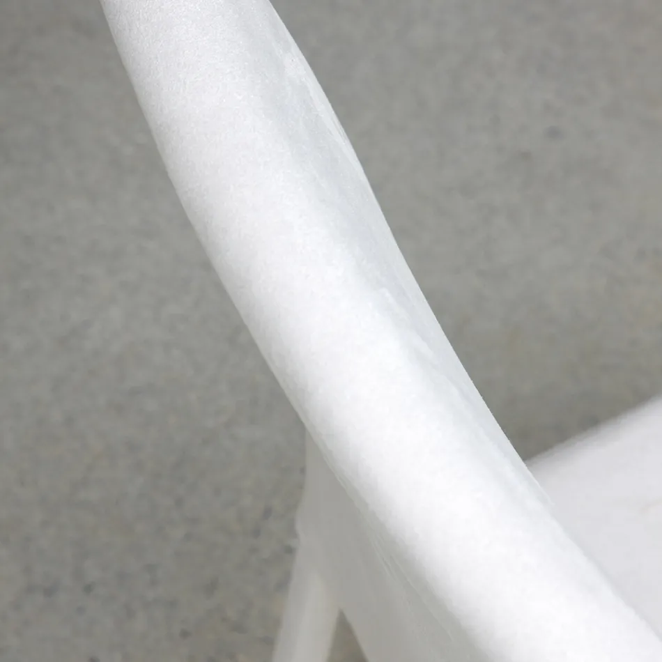 Matstol i metall klädd i färgad Econabuk, 4 delar - Anita Viadurini