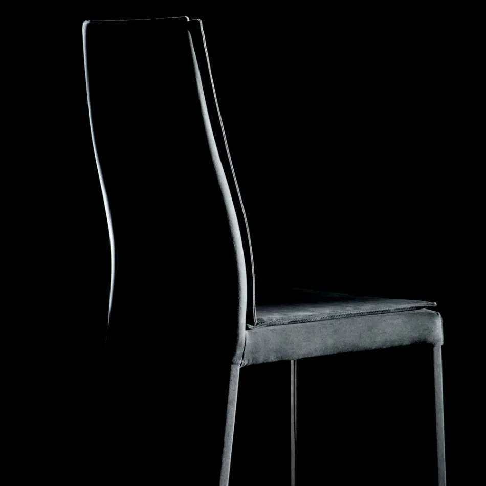 Helklädd vardagsrumsstol Tillverkad i Italien - Aosta Viadurini