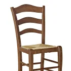 Vardagsrumsstol i bok med halmsits Tillverkad i Italien - Tamara Viadurini